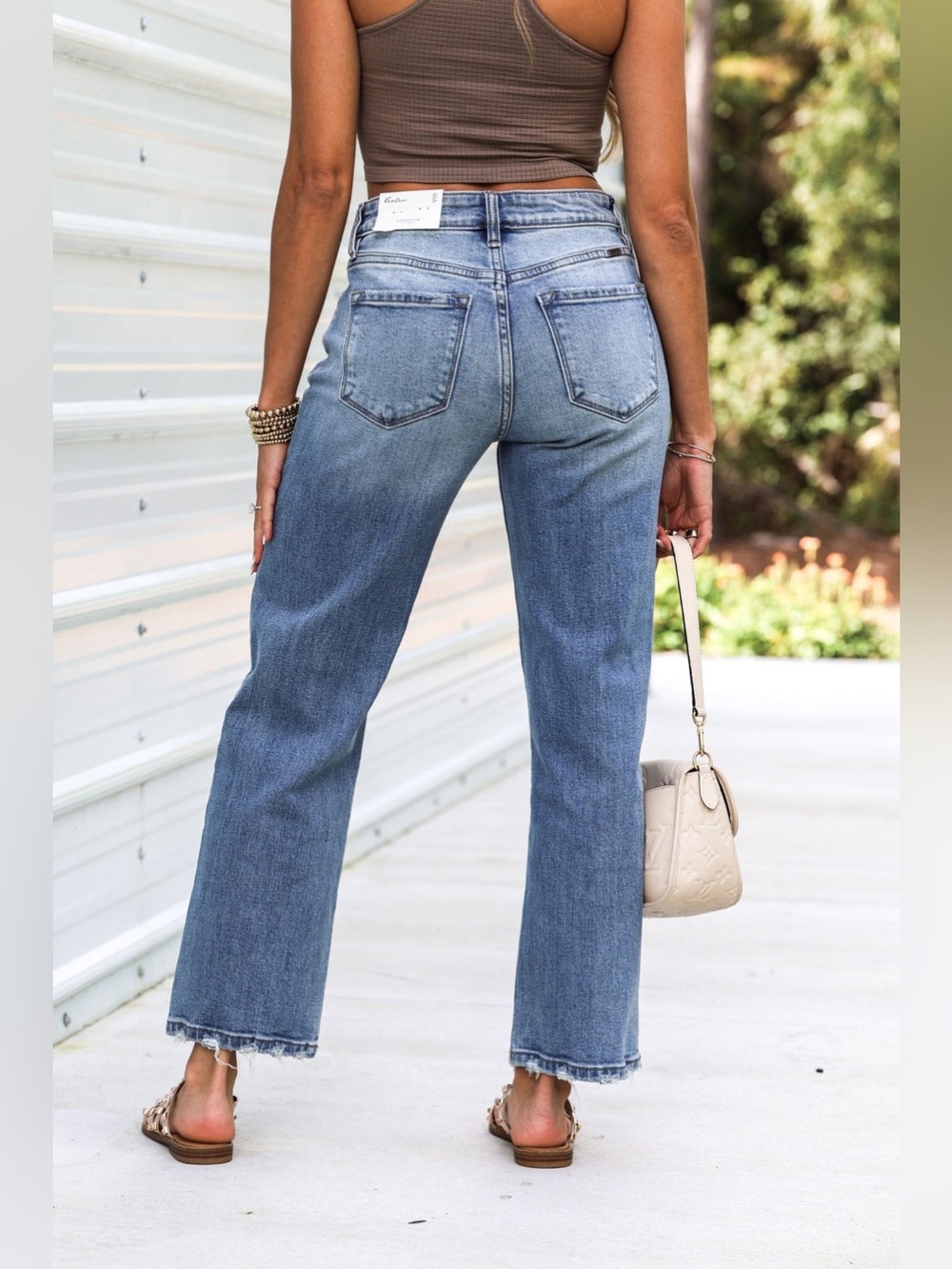 NWT Kancan High Rise Slim Straight Jeans - Picture 2 of 12